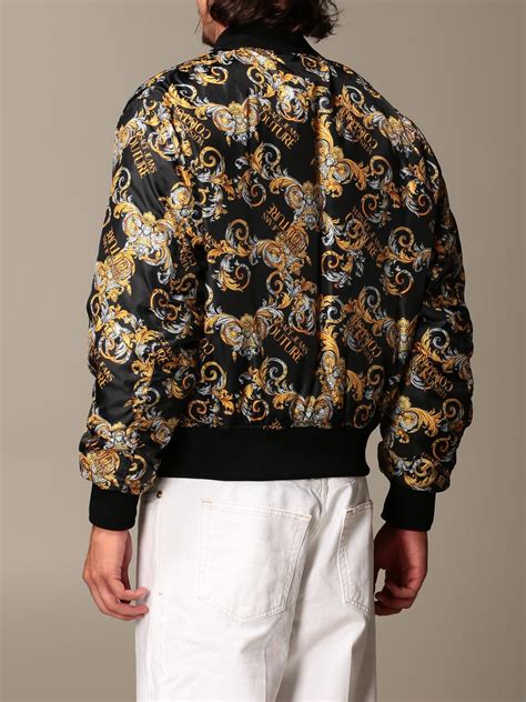 versace jeans bomber jacket